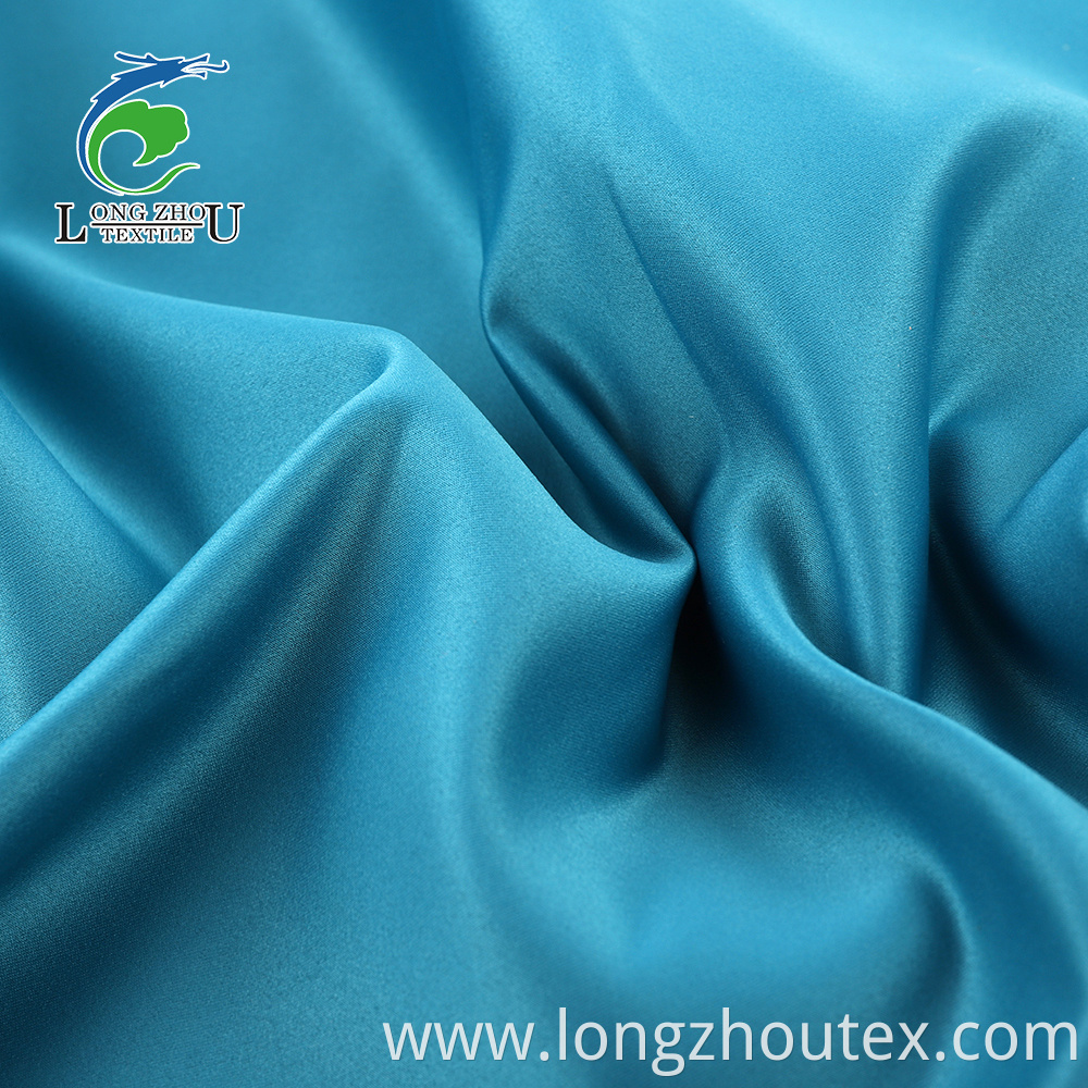 Double Colors Dull Satin Without Twist Fabric